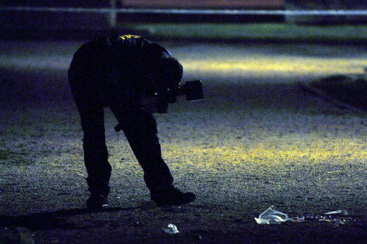 očevid, policija, park, ubojstvo