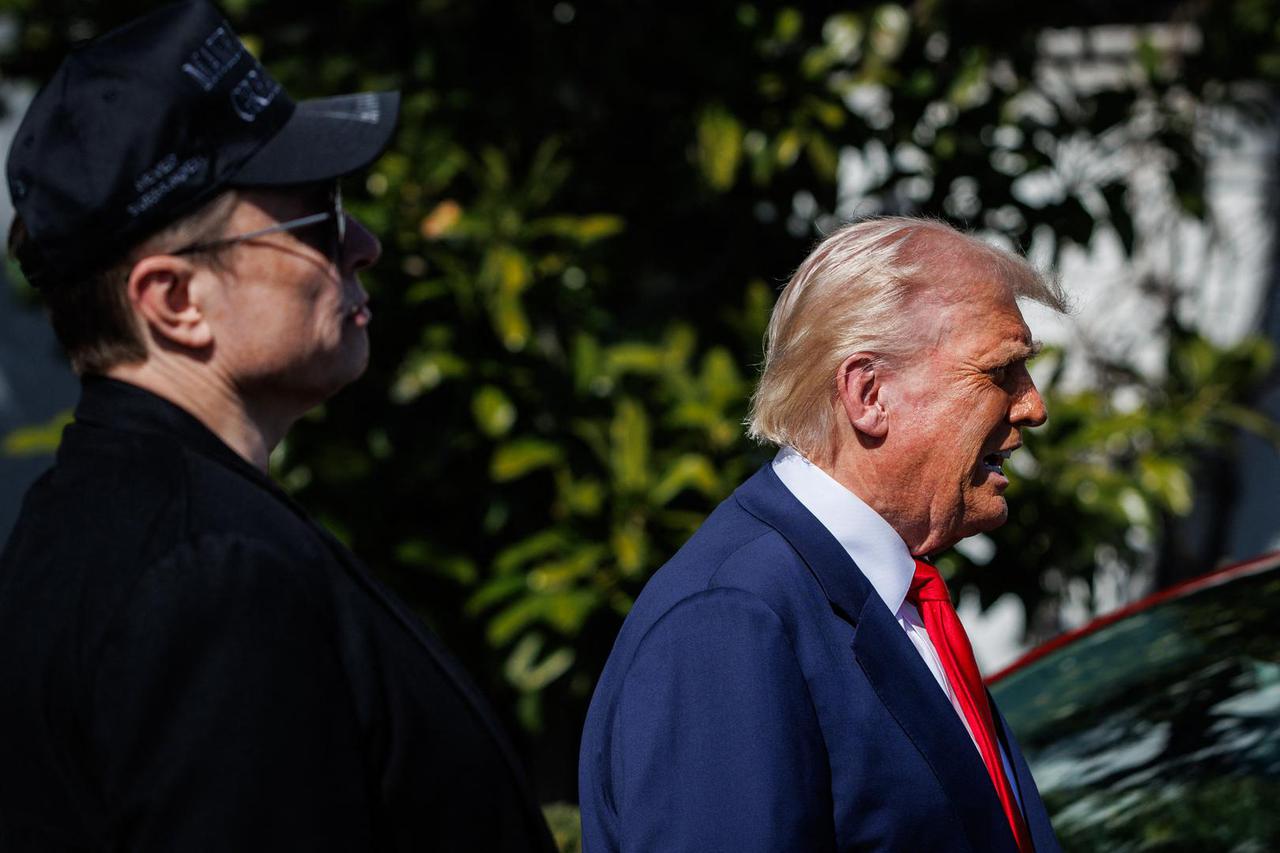 Elon Musk i Donald Trump
