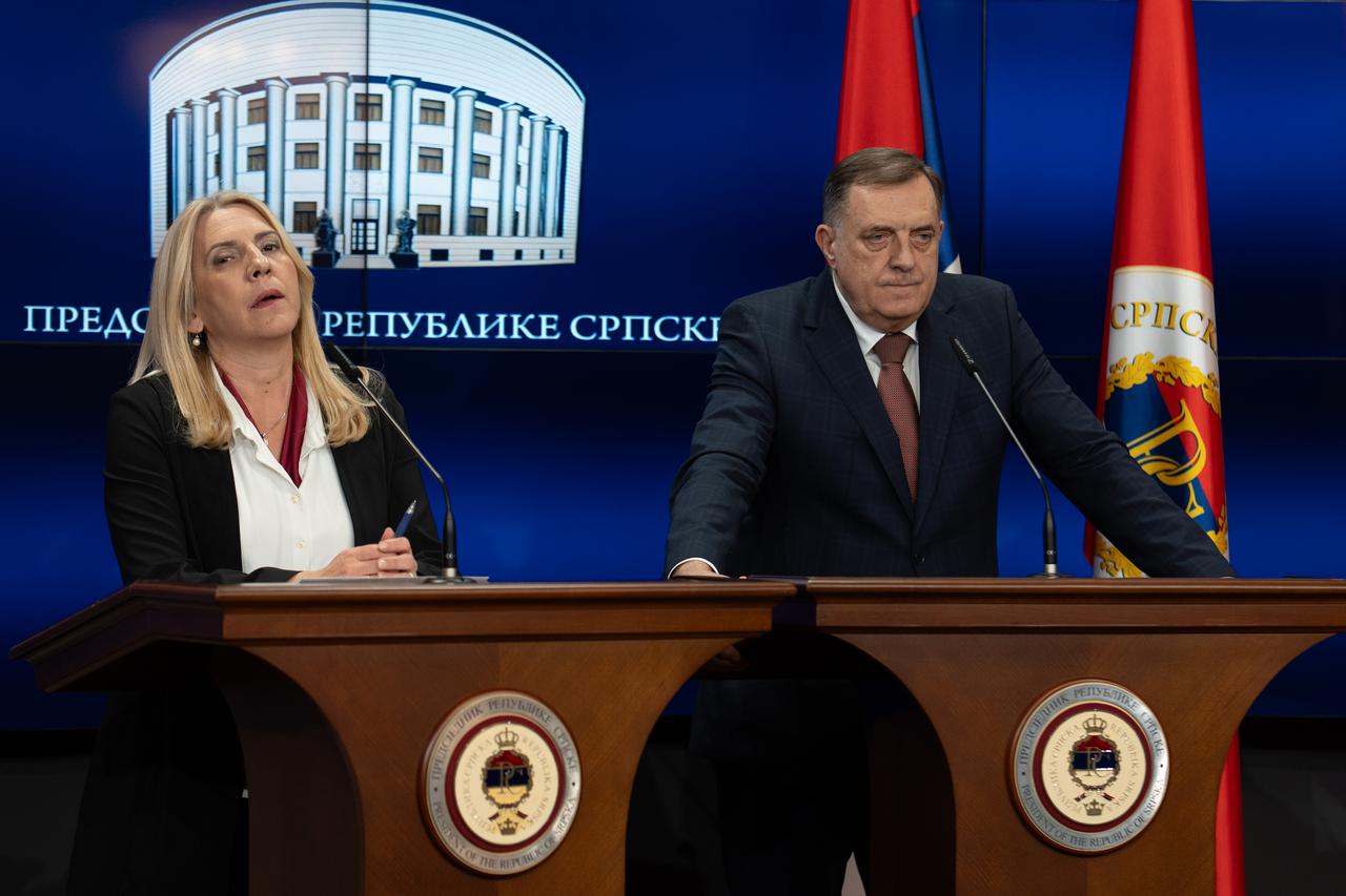 Milorad Dodik i Željka Cvijanović
