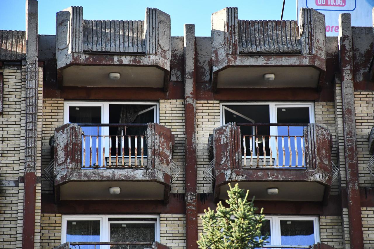 požar u Tuzli u Domu penzionera