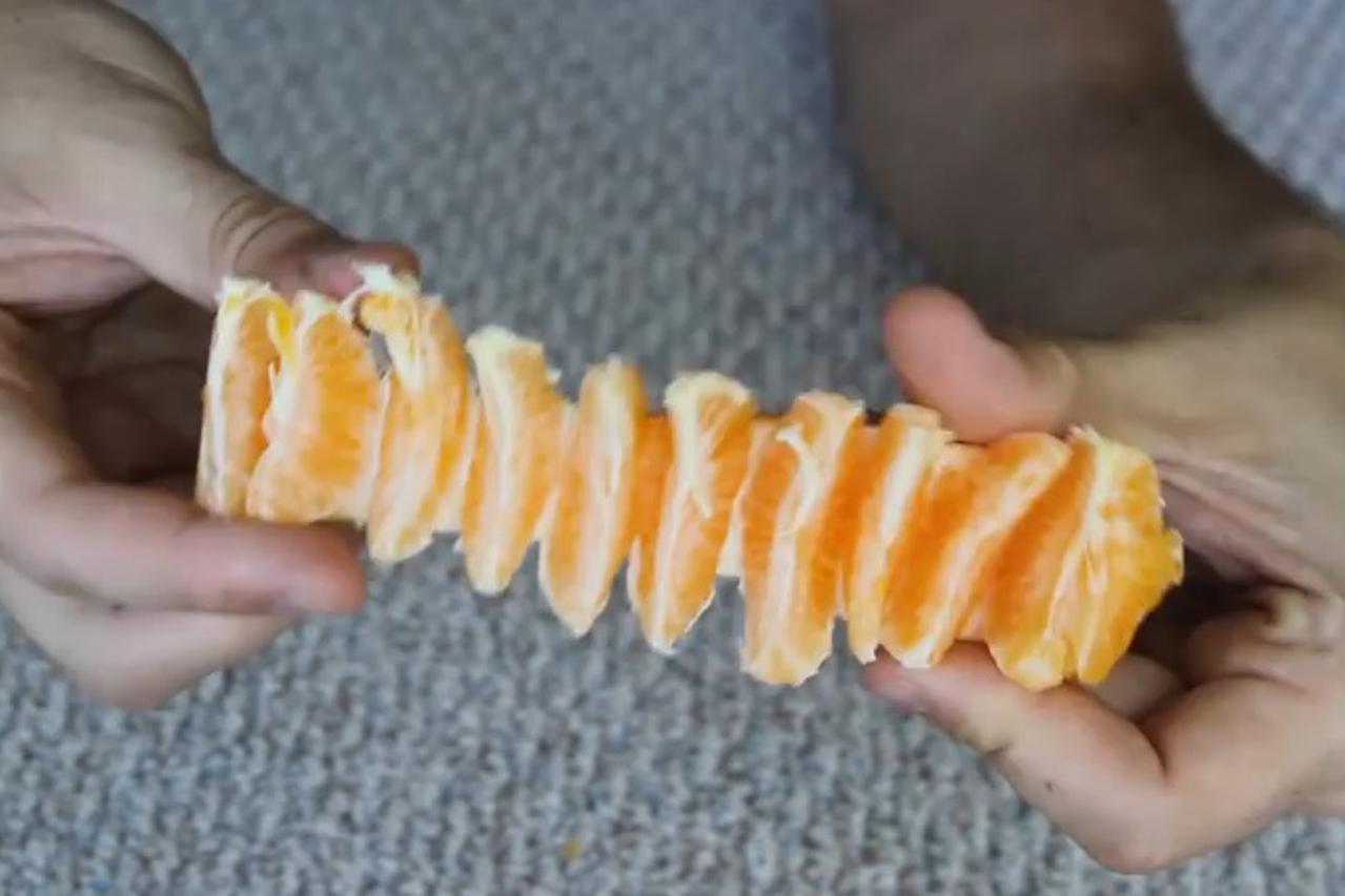 Čišćenje mandarine
