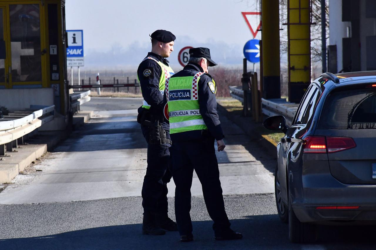 hrvatska policija, granica gradiška