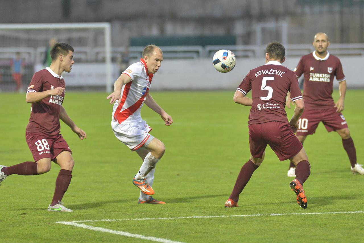 BiH,28.02.2016.Mostar Stadion Bijeli brijeg,  Prvetvena nogometna utakmica   Zrinjski -Sarajevo Photo:Stojan Lasic