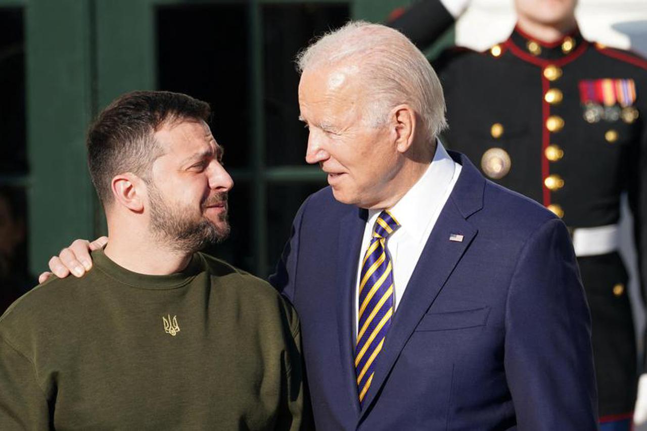 Zelenski i Biden