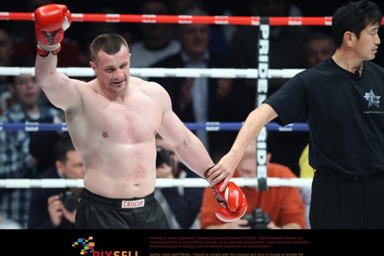 '10.03.2012., Arena Zagreb, Zagreb - Borilacki spektakl Cro Cop Final Fight. Mirko Filipovic vs Ray Sefo. Photo: Sanjin Strukic/PIXSELL'
