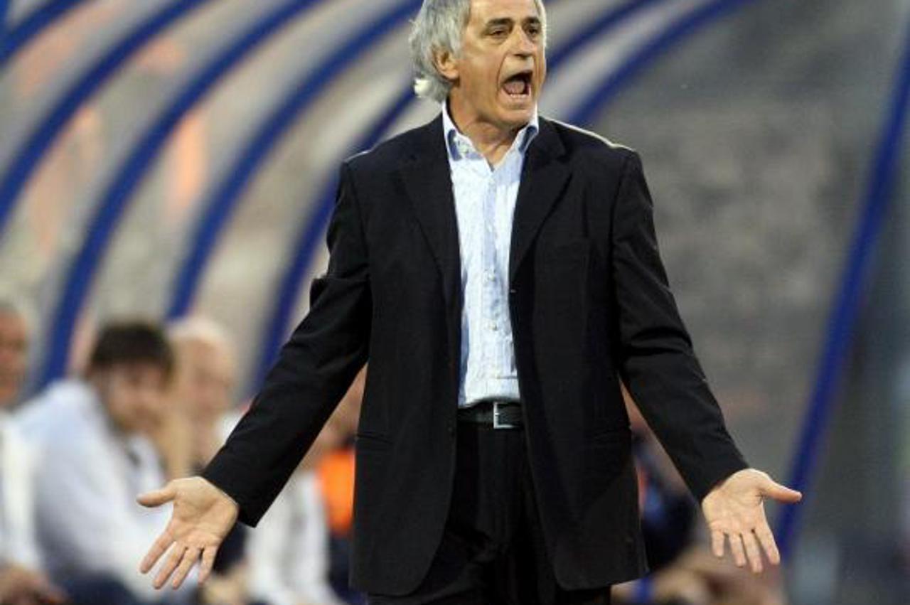 '09.04.2011., Stadion Maksimir, Zagreb - Nogometna utakmica 24. kola Prve HNL izmedju NK Dinamo i NK Lokomotiva.Vahid Halilhodzic. Photo: Igor Kralj/PIXSELL'