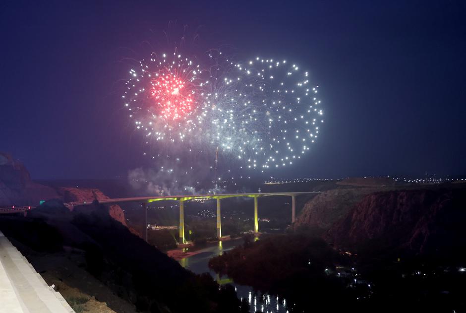 vatromet most Hercegovina