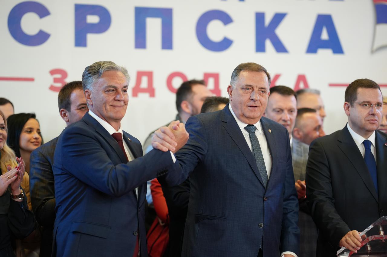 Siniša Kran i Milorad Dodik