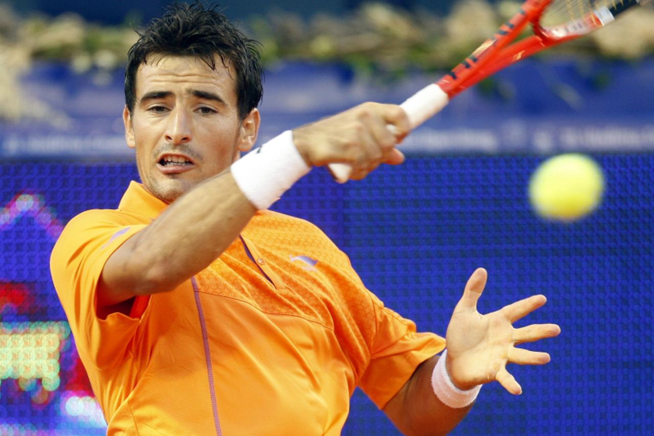 \'27.07.2010., Umag - Teniski turnir Croatia Open, Medjunarodno prvenstvo Hrvatske u tenisu. Ivan Dodig (HRV). Photo: Slavko Midzor/PIXSELL\'