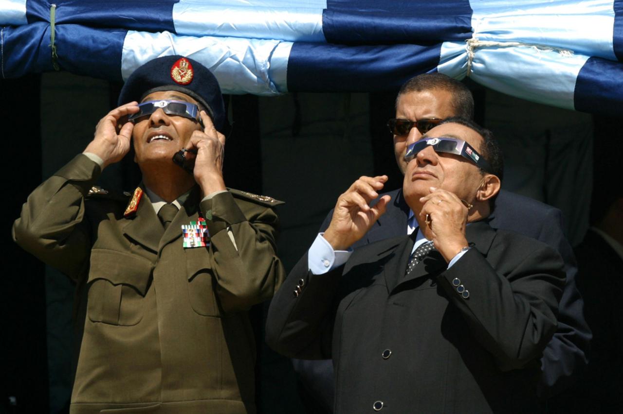 General Tantawi i Hosni Mubarak