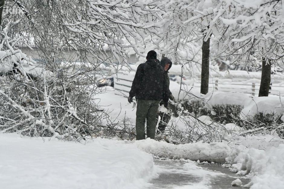 snijeg u Sarajevu