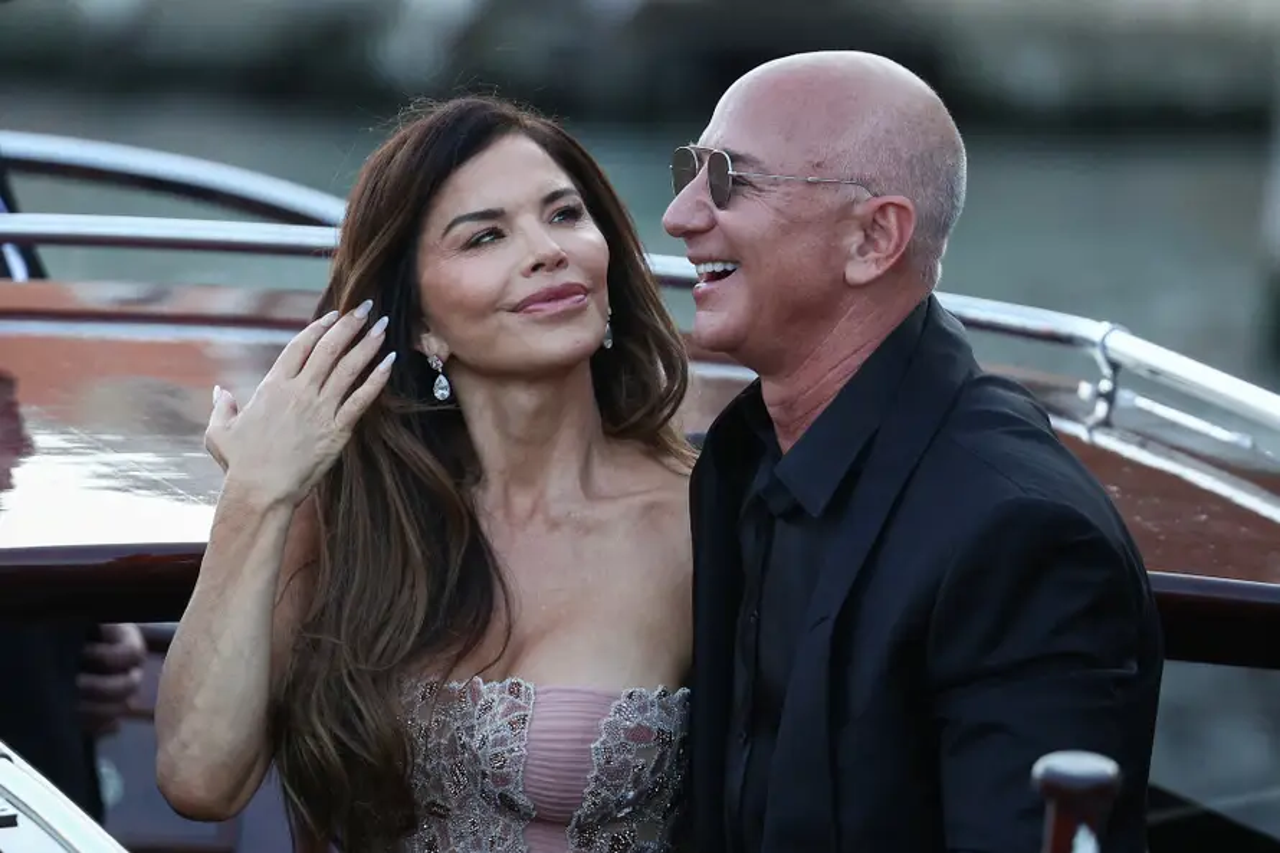Jeff Bezos i Lauren Sanchez