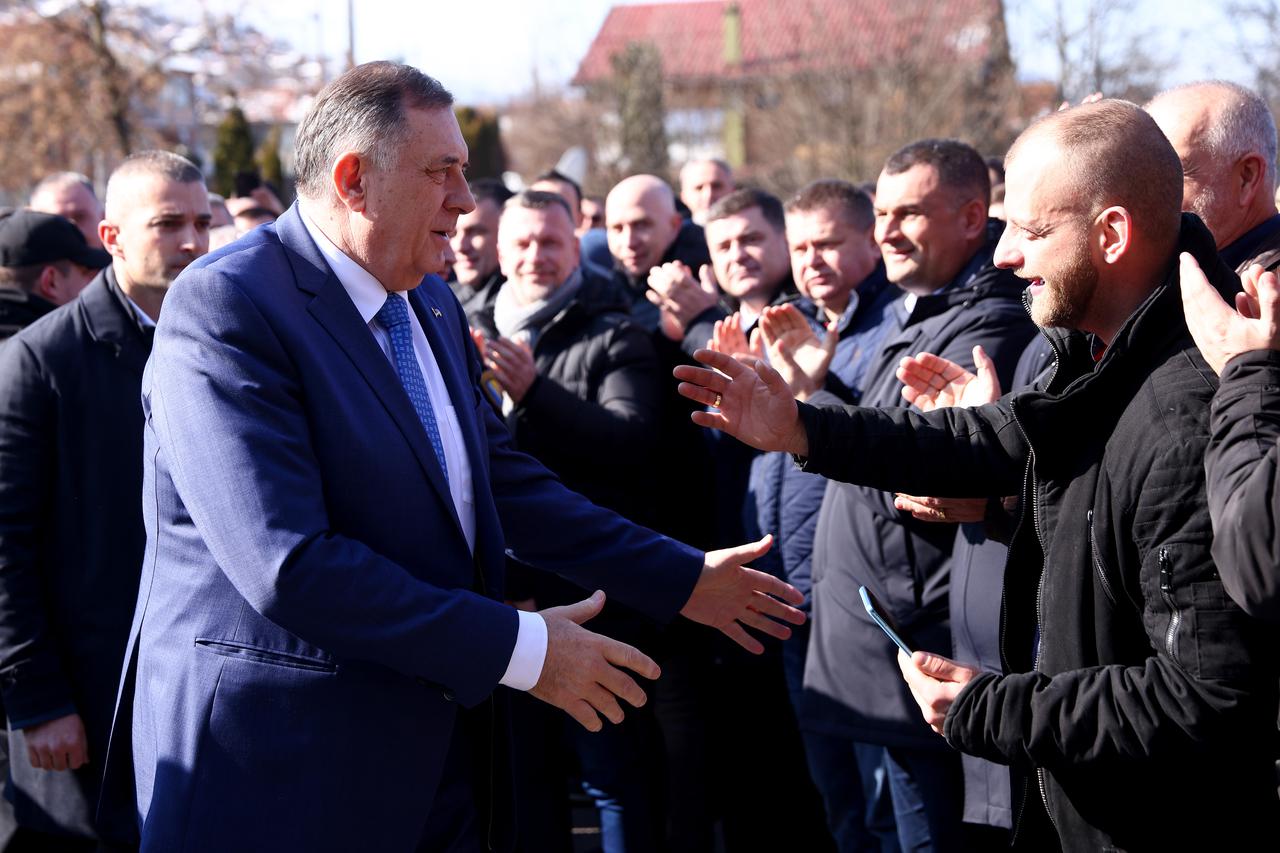 Milorad Dodik ispred Suda BiH