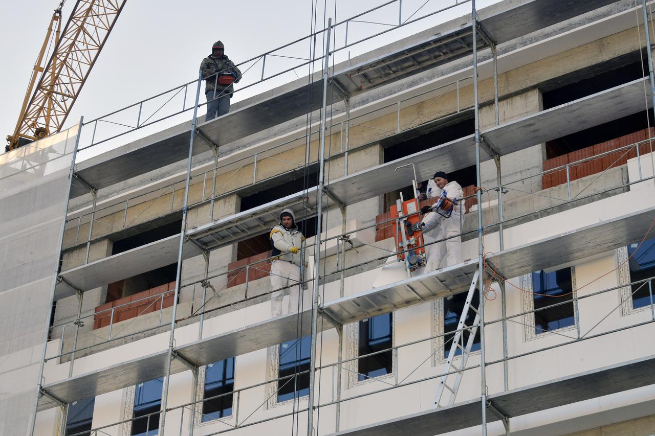 BiH,20.12.2016.Mostar,   Izgradnja Studentskog doma , posjet dekana Photo:Stojan Lasic