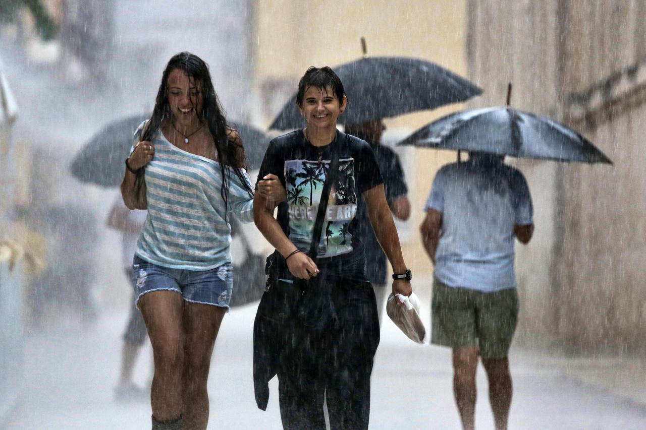 ciklona Melisa,Zadar