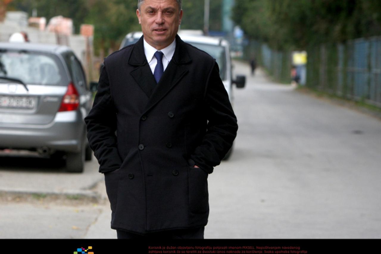 '14.10.2010. Maksimir, Zagreb -Zlatko Cico Kranjcar, izbornik reprezentacije Crne Gore. Photo: Boris Scitar/PIXSELL'