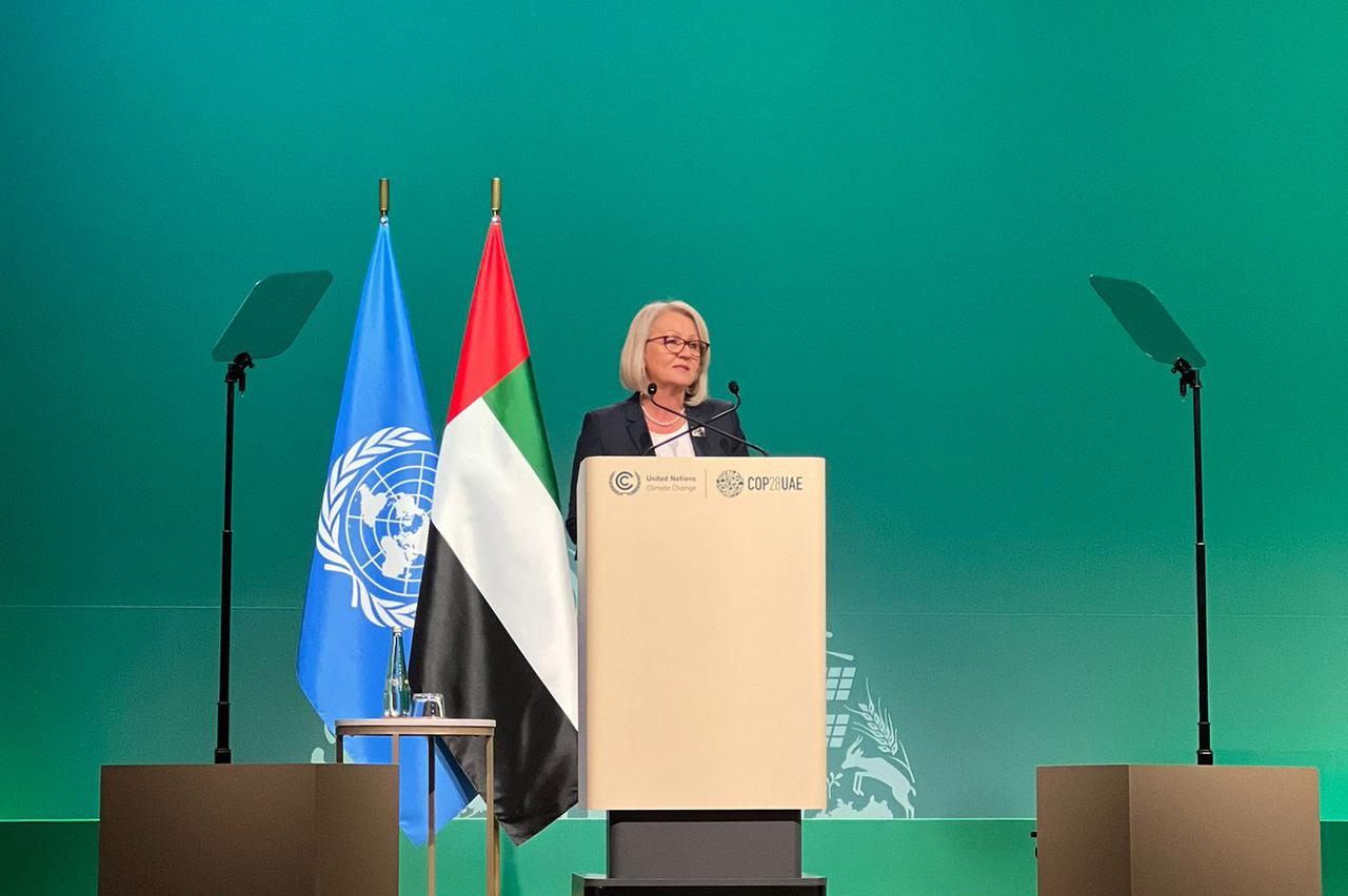 Borjana Krišto na konferenciji UN-a u Dubaiju