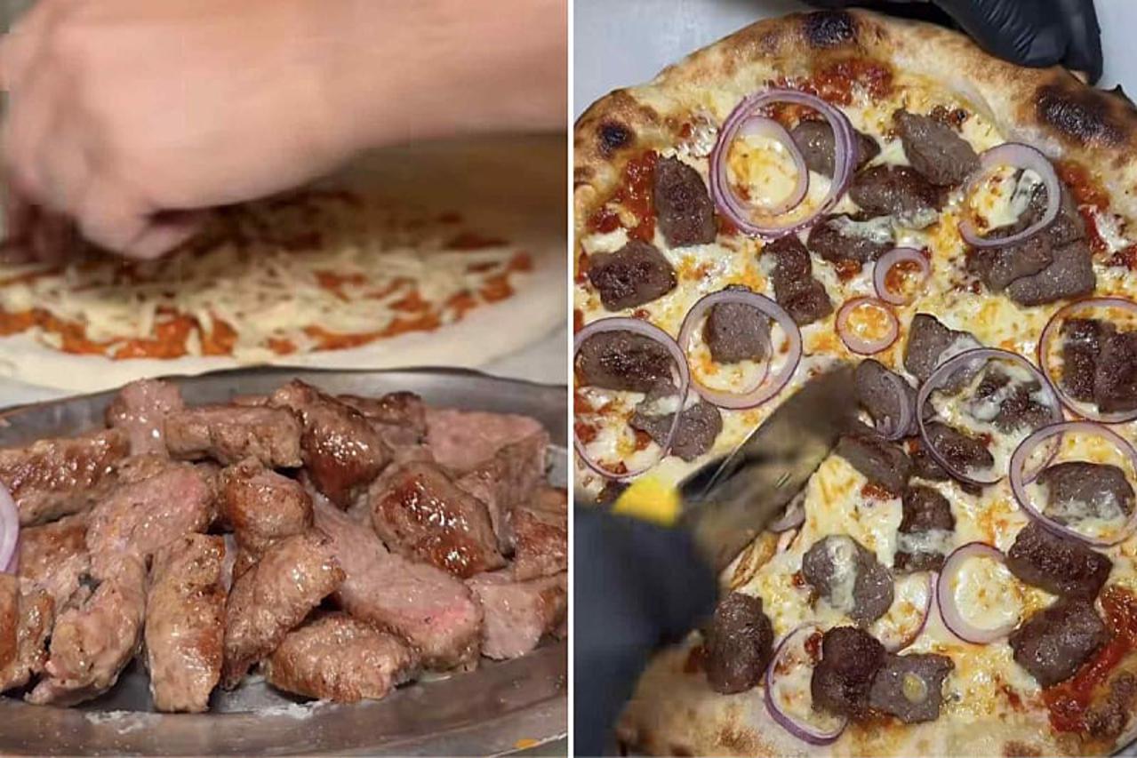 Pizza sa ćevapima