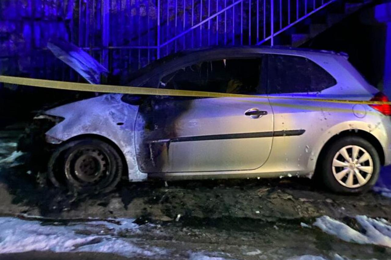 zapaljen automobil Nebojša Vukanović