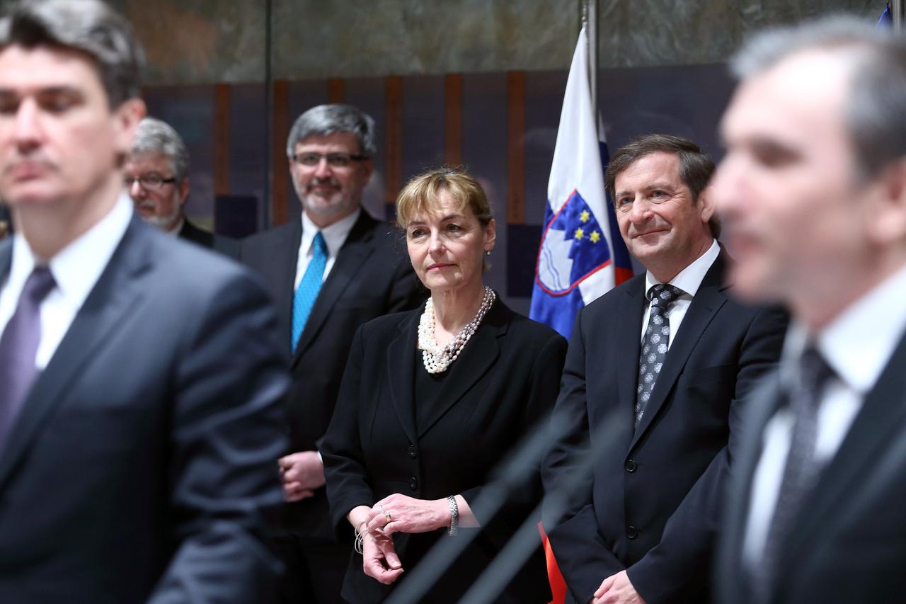 Vesna Pusić i Karl Erjavec