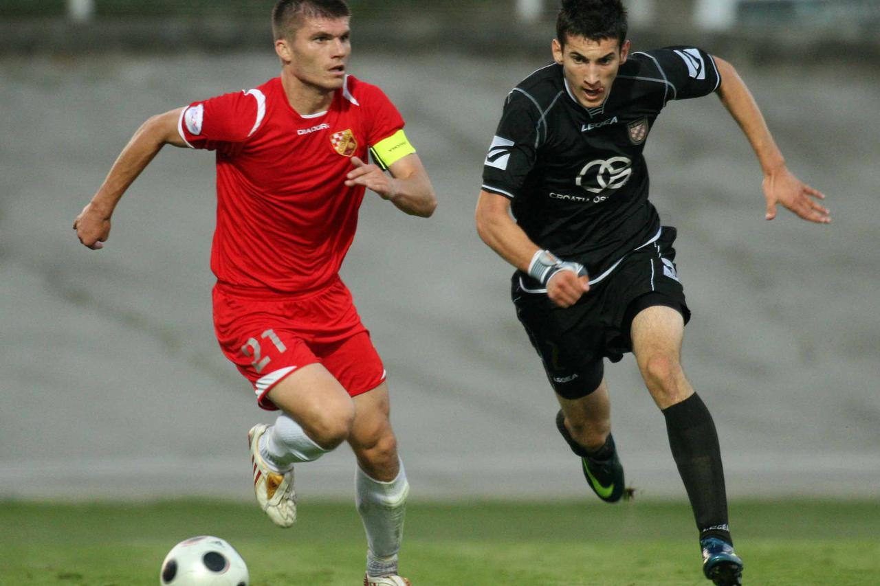 14. 06. 2009., Zagreb, Hrvatska, - Uzvratna utakmica izmedju Nk Dragovoljac i Nk Sesvete na Kranjcevicevom stadionu. Sasa Mus. Photo: Goran Jakus/24sata