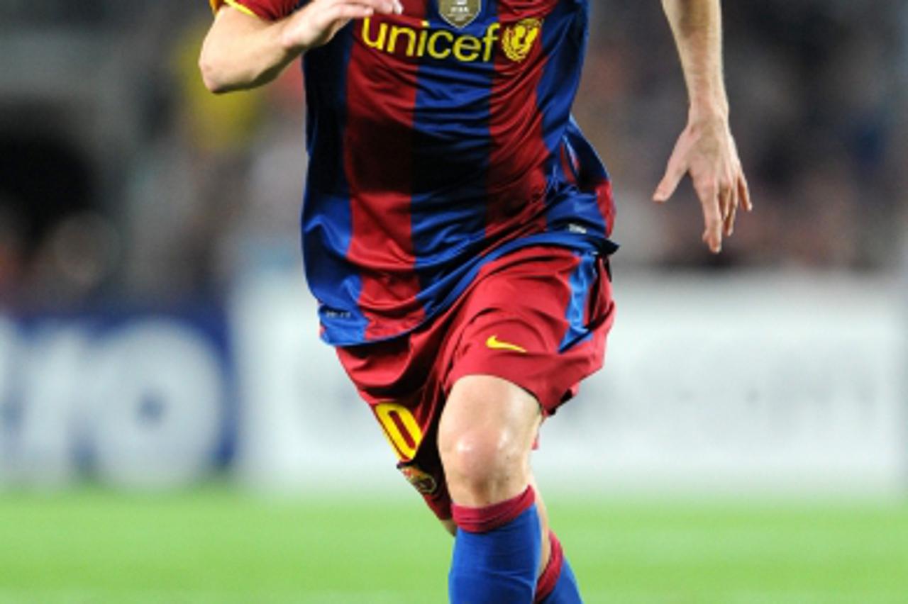 'Barcelonas\' Lionel Messi. Photo: Press Association/Pixsell'