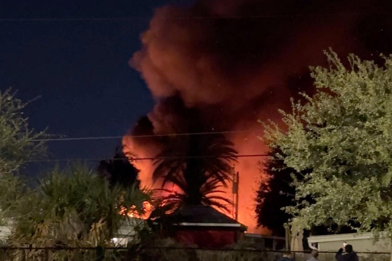 pad aviona na Floridi