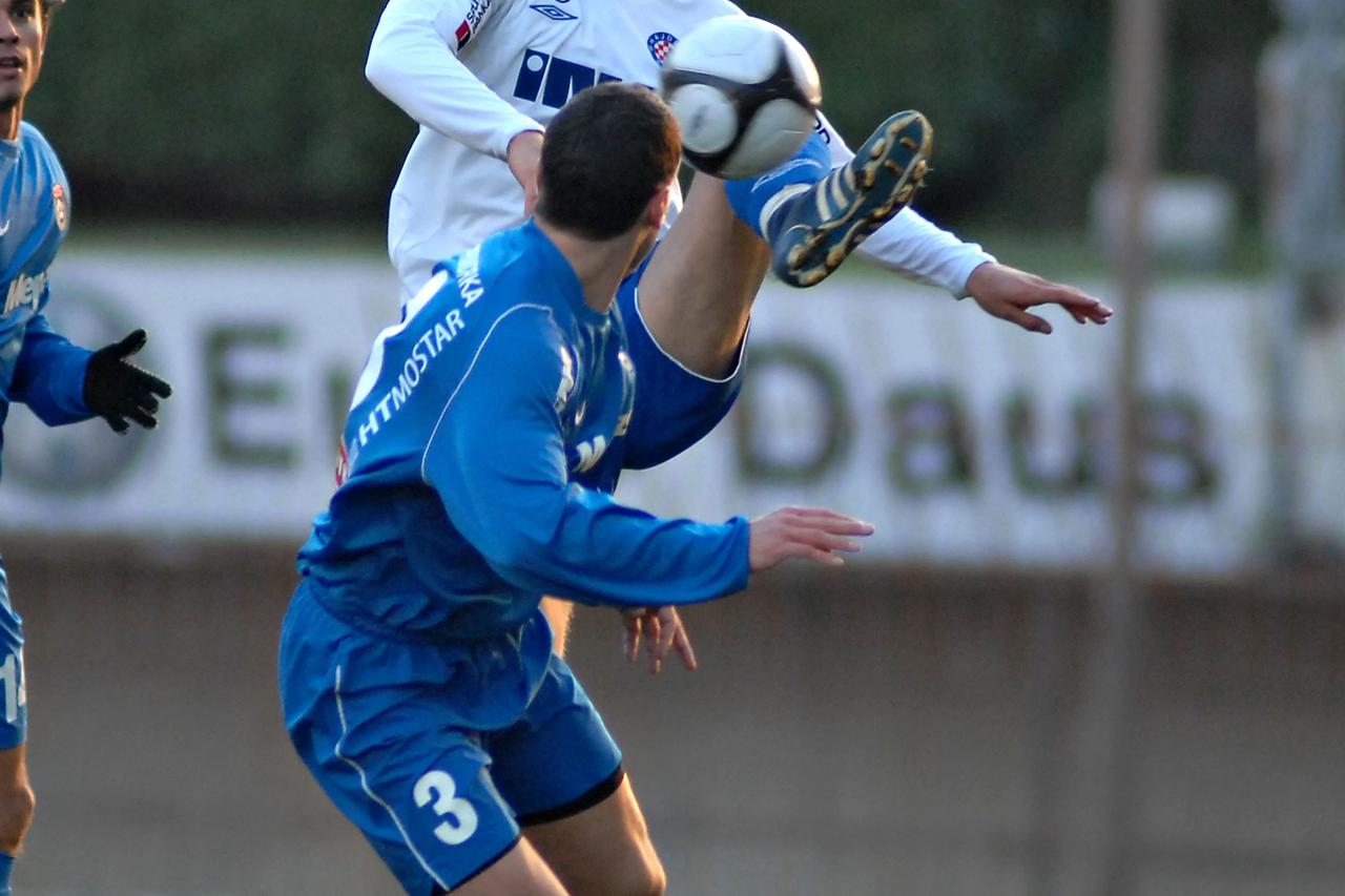 Sport - 14.02.2009. - Split, Hrvatska - hajduk - siroki brijeg, ivan strinic Photo: Vanja Zubcic - Vecernji list