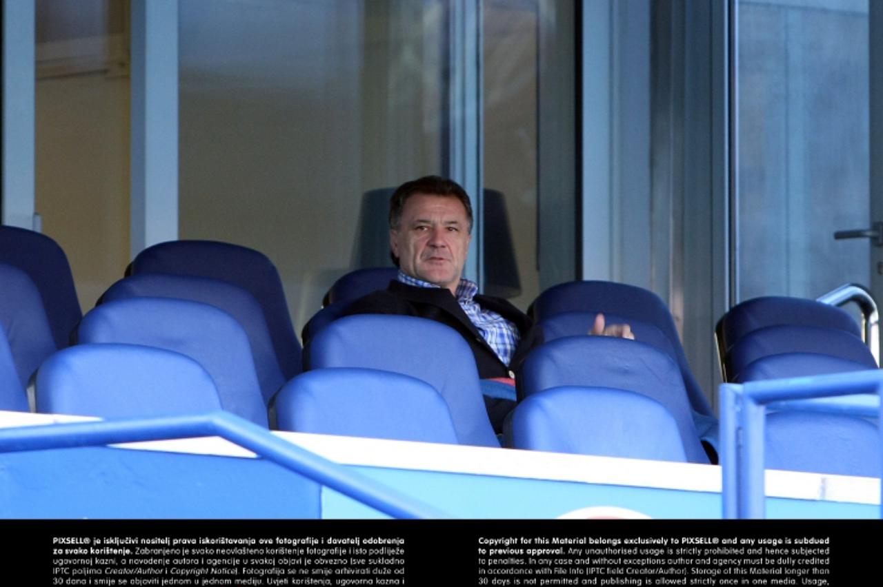 '19.10.2013., stadion u Maksimiru, Zagreb - MAXtv 1. HNL, 13. kolo, NK Lokomotiva - NK Istra 1961. Zdravko Mamic.  Photo: Luka Stanzl/PIXSELL'