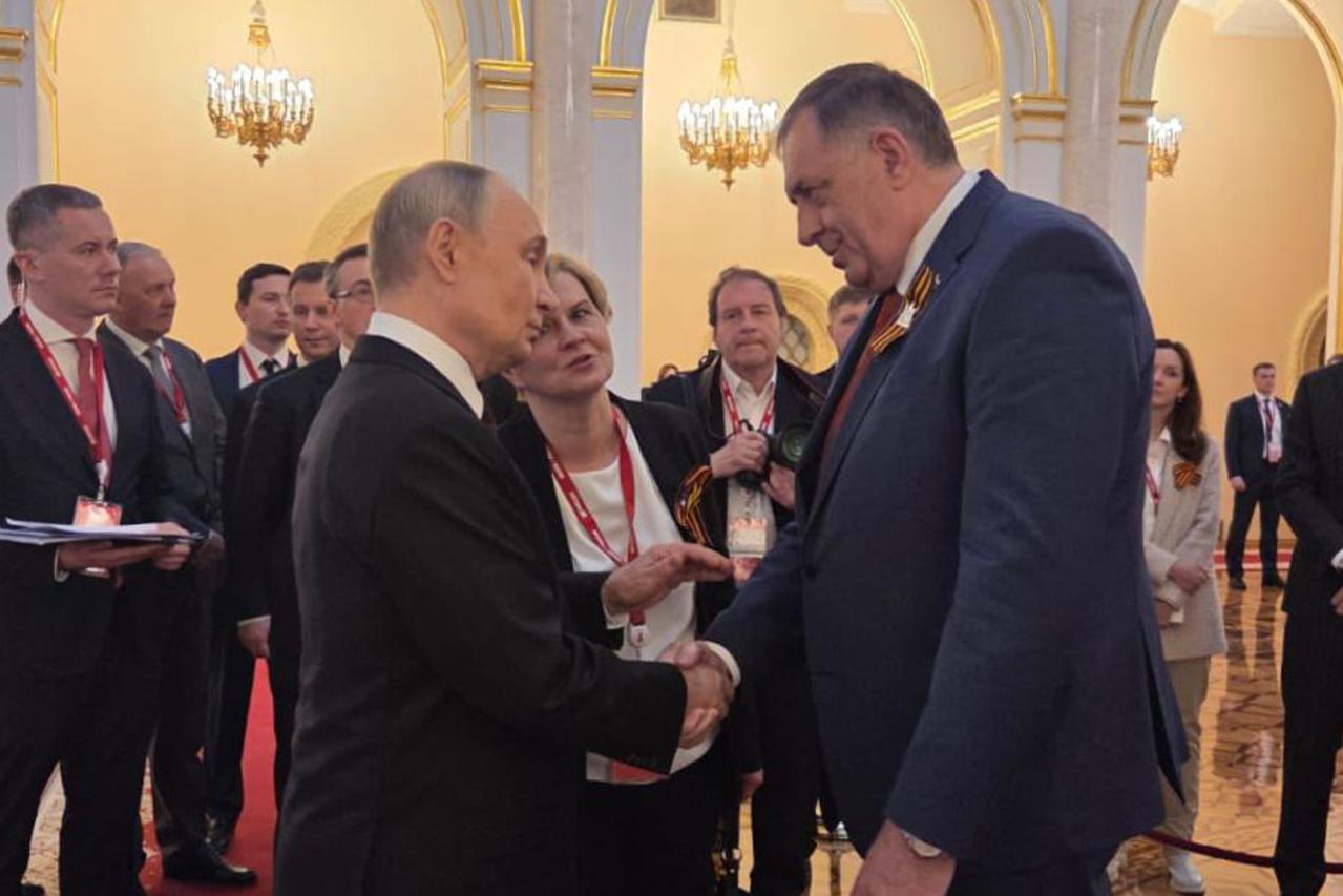 Milorad Dodik i Vladimir Putin