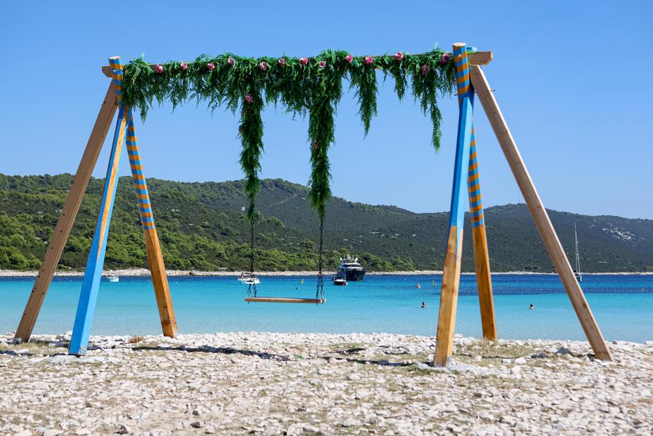 Pješčana plaža Sakarun na Dugom otoku