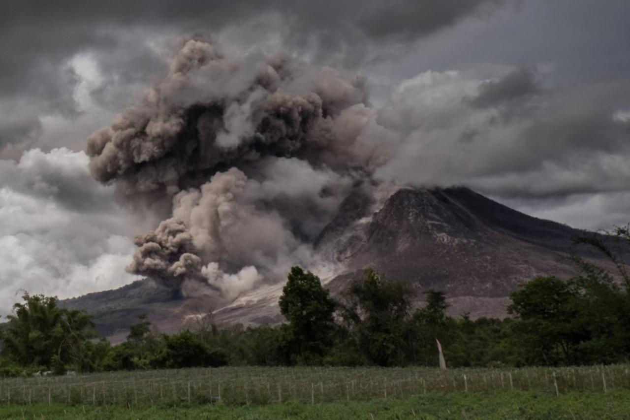 Vulkan na planini Sinabung