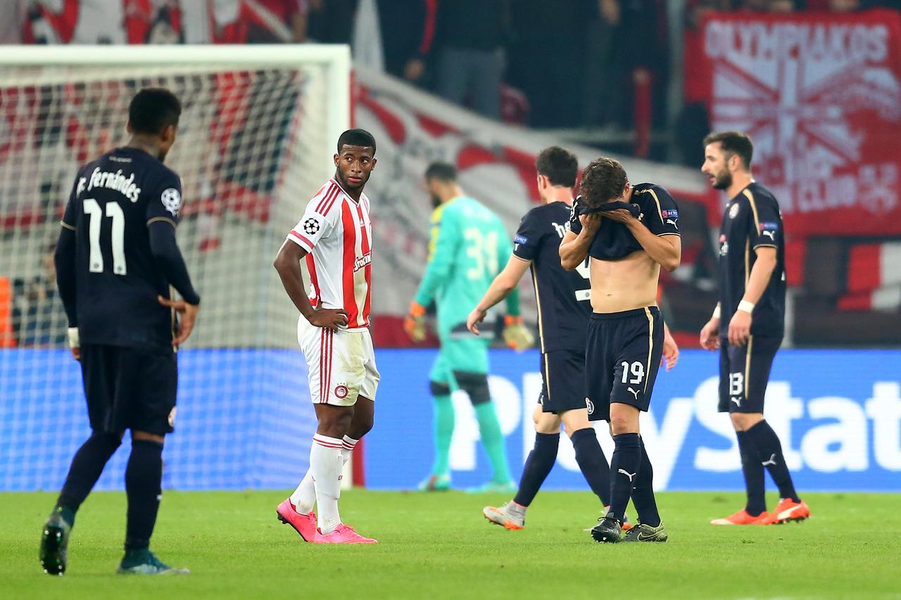 04.11.2015., Pirej, Grcka - UEFA Liga prvaka, skupina F, 4. kolo, Dinamo Zagreb - Olympiacos.  Photo: Slavko Midzor/PIXSELL