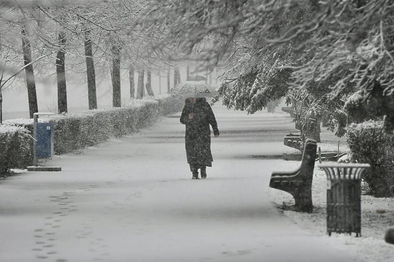 snijeg u Sarajevu