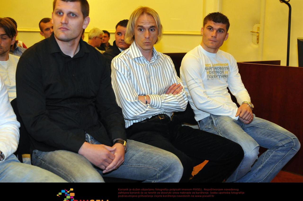 '19.05.2011., Zagreb - Sudjenje sudionicima kladionicarske afere koji su pali u akciji Offside. Jasmin Agic.  Photo: Anto Magzan/PIXSELL'