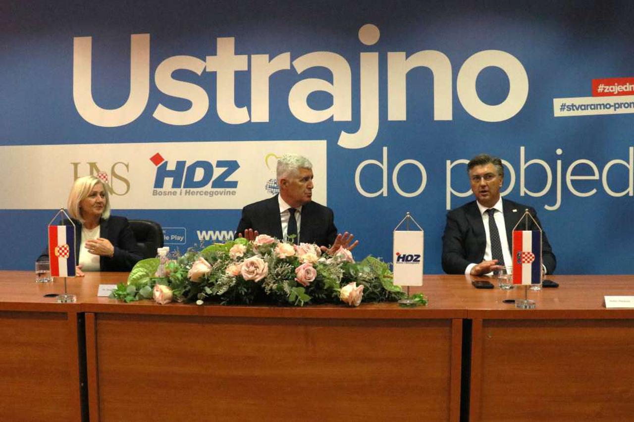 Predsjedništvo HDZ-a BiH s Plenkovićem