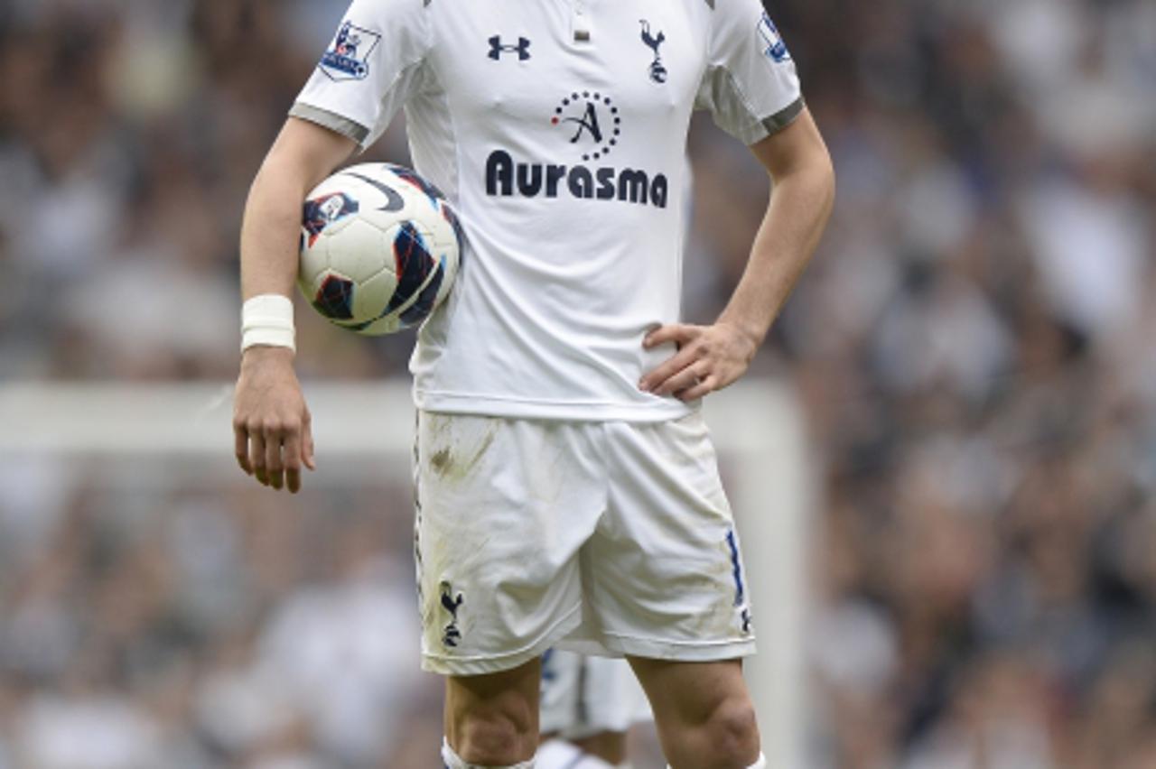 'Tottenham Hotspur v Sunderland, Barclays Premier League. Tottenham\'s Gareth Bale. Credit: The Times. Online rights must be cleared by NI Syndication.Photo: NI Syndication/PIXSELL'