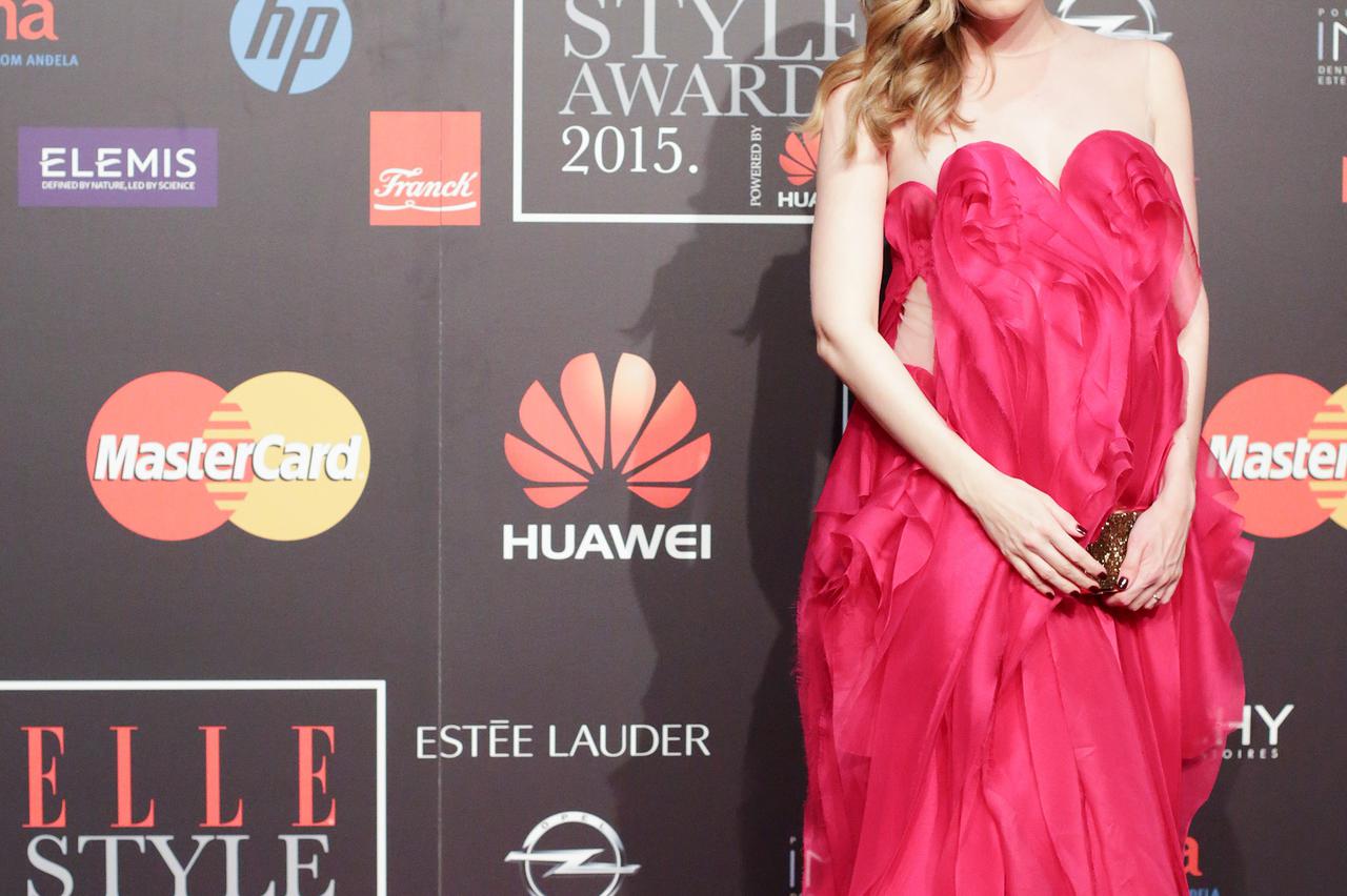 04.11.2015., Zagreb - Poznati na dodjeli Elle Style Awards u Laubi. Jelena Veljaca. Photo: Grgur Zucko/PIXSELL